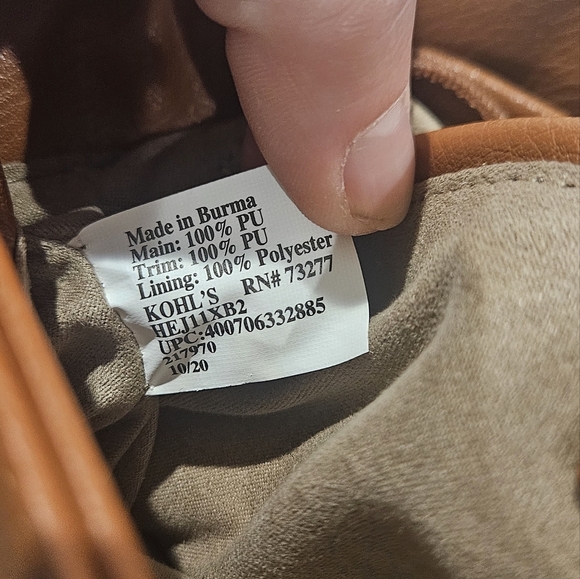 Elizabeth and James Tan and Black Crossbody Bag - Picture 14 of 16